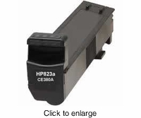 Remanufactured HP 823A Black (CB380A) Toner Cartridge - click to enlarge