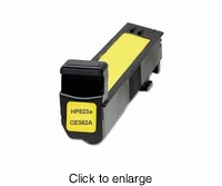 Remanufactured HP 823A Yellow (CB382A) Toner Cartridge - click to enlarge