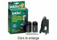 Black Refill Kits for Lexmark 1380620 Inkjet Printer Cartridges - click to enlarge