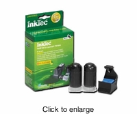 Refill Kits for Lexmark 100XL Black Printer Ink Cartridges - click to enlarge