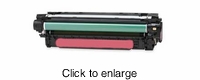 Remanufactured HP 507A (CE403A) Standard Yield Magenta Laser Toner Cartridge - click to enlarge