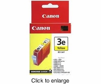 Genuine Canon 3 Yellow Ink Cartridge - click to enlarge