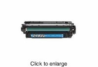 Compatible HP 646A (CF031A) Cyan Color Laser Toner Cartridge - click to enlarge