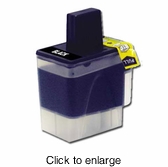 Brother LC41Bk (LC-41Bk) Compatible Black Inkjet Printer Cartridges - click to enlarge