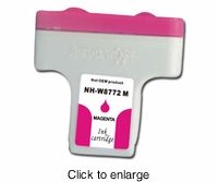 Remanufactured Hewlett Packard C8772WN (HP 02) Inkjet Cartridges - Magenta - click to enlarge