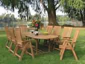 Recliner Armchairs Teak Set <br><font size="1" face="Verdana"><h7> (9 Pieces )</font> Recliner Armchairs Teak Set <br><font size="1" face="Verdana"><h7> (9 Pieces )</font>