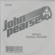 John Pearse Ball End Nickel Wound .020, NW020