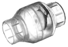 Flo-Control PVC Clear Swing Check Valve 4" SxS # 1520C-40 (C) <br> Flo-Control PVC Clear Swing Check Valve 4" SxS # 1520C-40 (C) <br>