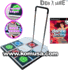 Dance Dance Revolution DDR Game Dance Factory for PS2 + Dance Dance Revolution DDR True Arcade Super Metal Dance Pad V 2.0 w/ Handle Bar - PS/PS2