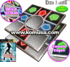 Dance dance revolution DDR ULTRAMIX 4 XBOX game + 2 Dance dance revolution DDR METAL DANCE XBOX PADS V 3.0 Bundle
