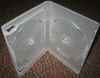 14MM DOUBLE 2 DVD CASE CLEAR W/LEFT BOOKLET CLIPS YL02 100/CS 14MM DOUBLE 2 DVD CASE CLEAR W/LEFT BOOKLET CLIPS YL02 100/CS
