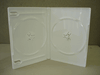 14MM STANDARD GLOSSY WHITE DOUBLE DVD CASE, LEFT BOOKLET CLIPS, 100 PCS/CS, PSD39-PP-D14-WP 14MM STANDARD GLOSSY WHITE DOUBLE DVD CASE, LEFT BOOKLET CLIPS, 100 PCS/CS, PSD39-PP-D14-WP