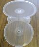 DOUBLE CD BINDING CLAMSHELL CASE, CLEAR 100 PCS SF18 DOUBLE CD BINDING CLAMSHELL CASE, CLEAR 100 PCS SF18