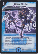 Aqua Master DM-09 Fatal Brood of Infinite Ruin Duel Masters Super Rare Holofoil Card # S2