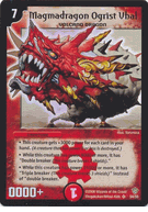 Magmadragon Ogrist Vhal DM-09 Fatal Brood of Infinite Ruin Duel Masters Super Rare Holofoil Card # S4
