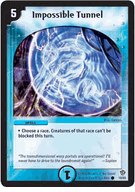 Impossible Tunnel DM-09 Fatal Brood of Infinite Ruin Duel Masters Common Card # 19