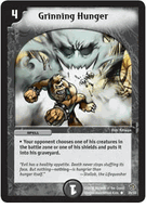 Grinning Hunger DM-09 Fatal Brood of Infinite Ruin Duel Masters Uncommon Card # 29