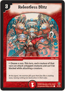 Relentless Blitz DM-09 Fatal Brood of Infinite Ruin Duel Masters Common Card # 41