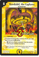 Rondobil, the Explorer DuelMasters DM-07 Thundercharge of Ultra Destruction Uncommon Card # 15