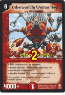 Otherworldly Warrior Naglu DuelMasters DM-07 Thundercharge of Ultra Destruction Uncommon Card # 43