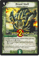 Brood Shell DuelMasters DM-07 Thundercharge of Ultra Destruction Uncommon Card # 46