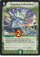 Freezing Icehammer DuelMasters DM-07 Thundercharge of Ultra Destruction Uncommon Card # 48