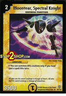 Moontear, Spectral Knight Duelmasters TCG DM-06 Stomp-A-Trons of Invincible Wrath Uncommon Card # 23