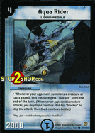 Aqua Rider Duelmasters TCG DM-06 Stomp-A-Trons of Invincible Wrath Common Card # 31