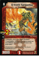 Q-tronic Gargantua Duelmasters TCG DM-06 Stomp-A-Trons of Invincible Wrath Rare Card # 86