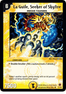 La Guile, Seeker of Skyfire Duelmasters TCG DM-05 Survivors of the Megapocalypse Uncommon Card # 11
