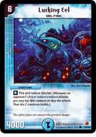 Lurking Eel Duelmasters TCG DM-05 Survivors of the Megapocalypse Common Card # 18