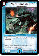 Steel-Turret Cluster Duelmasters TCG DM-05 Survivors of the Megapocalypse Common Card # 25