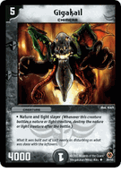 Gigakail Duelmasters TCG DM-05 Survivors of the Megapocalypse Uncommon Card # 26