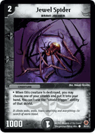 Jewel Spider Duelmasters TCG DM-05 Survivors of the Megapocalypse Common Card # 30