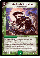 Ambush Scorpion Duelmasters TCG DM-05 Survivors of the Megapocalypse Common Card # 46