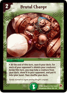 Brutal Charge Duelmasters TCG DM-05 Survivors of the Megapocalypse Rare Card # 49