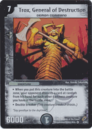 SBN-003 Trox, General of Destruction Very Rare Holofoil Card