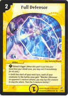 SBN-009 Full Defensor Rare Card