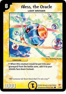 Aless, the Oracle Duel Masters TCG Rampage of the Super Warriors Common Card # 2
