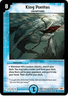 King Ponitas Duel Masters TCG Rampage of the Super Warriors Uncommon Card # 17