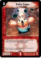 Baby Zoppe Duel Masters TCG Rampage of the Super Warriors Common Card # 35