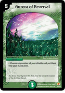 Aurora of Reversal Duel Masters TCG Rampage of the Super Warriors Rare Card # 45