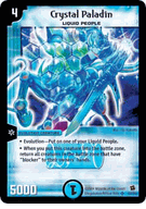 Crystal Paladin DuelMasters TCG EVO-Crushinators of Doom Super Rare Card # S2