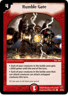 Rumble Gate DuelMasters TCG EVO-Crushinators of Doom Common Card # 44