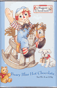 Raggedy Andy Beary Blue Hot Chocolate 8 oz. Tin  