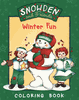 Raggedy Ann & Andy with Snowden Winter Fun Coloring Book from Target Raggedy Ann & Andy with Snowden Winter Fun Coloring Book from Target
