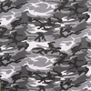 Polyester - Gray Urban - Camouflage - Bandanas - DOZEN - PRICED and PACKED.
