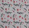 New Dragon White Bandanas - DOZEN PRICED and PACKED.