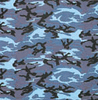 Polyester - Sky - Camouflage - Bandanas - PIECE - PRICED.