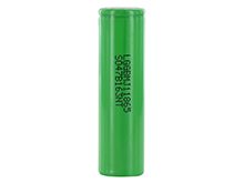 LG MJ1 INR 18650 3500mAh 3.7V High-Drain 10A Lithium Ion (Li-ion) Unprotected Flat Top Battery - Bulk